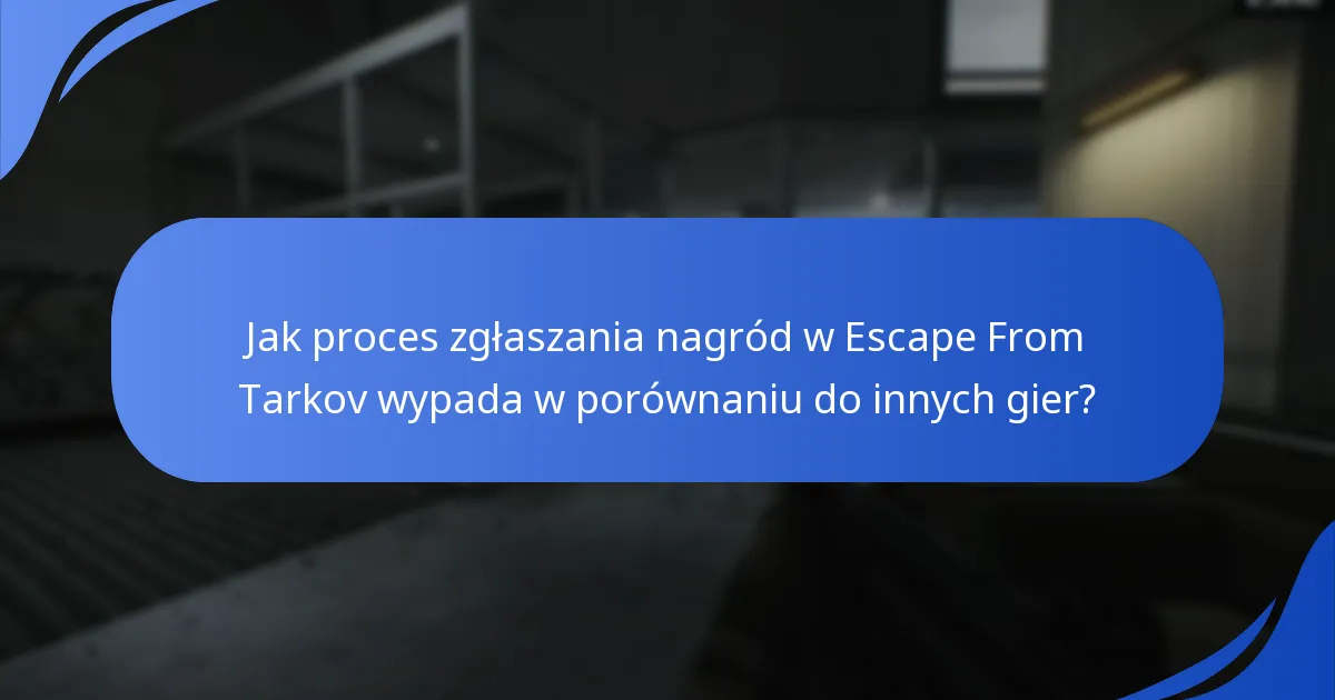 Jak zadowoleni są użytkownicy z procesu zgłaszania nagród?